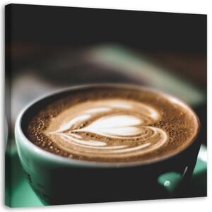 Obraz na plátně Šálek kávy - 30x30 cm