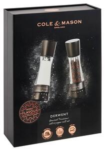 Cole&Mason Sada mlýnků na sůl a pepř Derwent Black Wood