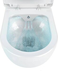 Závěsné WC splachovací bezokrajové WC bidet Taharet bezokrajové WC Taharet + poklop