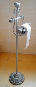 Stojan na toaletní papír - dekor ptáček - 22*10*69 cm