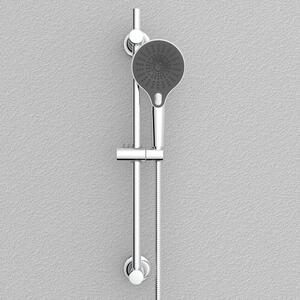Samodržící sprchová tyč z nerezové oceli v leskle stříbrné barvě 70 cm – Wenko