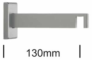 URBÁNEK Držák garnýže SQ 1 tyč, 13,5 cm (bal.2 ks) - Černá