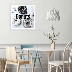 Obraz na plátně, Donuty - 60x60 cm