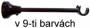 URBÁNEK Garnýže - držák pr.16 mm otevřený - Stříbrná matná