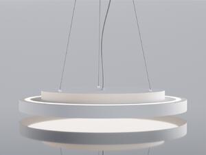 Led2 Závěsné LED svítidlo MOON P-Z, ø 80 cm Barva: Bílá, Stmívání: TRIAC