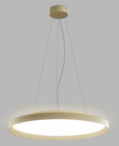 Led2 Závěsné LED svítidlo MOON P- Z, ø 60 cm Barva: Broušené zlato, Stmívání: TRIAC