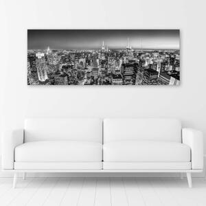 Obraz na plátně New York City - 90x30 cm