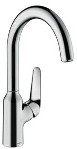 Dřezová baterie Hansgrohe Focus s otočným ramínkem chrom 71802000