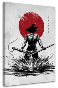 Obraz na plátně Anime Manga Samuraj - 70x100 cm