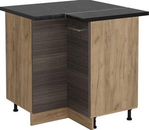 Rohová skříňka Vicco R-Line Ušlechtilá šedá 75.6 cm , PD Antracit, Model 53440