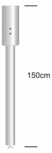 URBÁNEK Stropní nosič kolejnice AL410 150 cm - Bílá