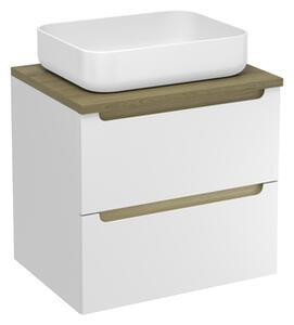 Koupelnová skříňka pod umyvadlo Naturel Stilla 60x60x45 cm bílá STILLAD06056DBK