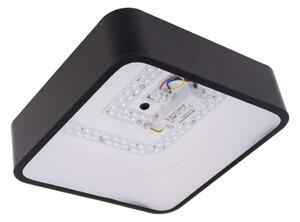 T-LED Černé LED stropní svítidlo hranaté 300x300mm 24W CCT 105446