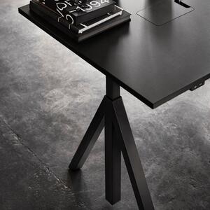 STRING Pracovní stůl Works, Black / Oak, 120 x 78 cm