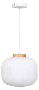 Atmosphera - Lustr na lanku TRAVIS 1xE27/25W/230V borovice