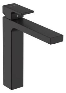 Vysoká umyvadlová baterie Hansgrohe Vernis Shape bez výpusti černý mat 71591670