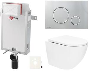 Závěsný WC set k zazdění SAT SIKOSZTOR6771