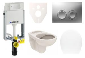 Cenově zvýhodněný závěsný WC set Geberit k zazdění + WC Ceramia S-Line SIKOGE1U3