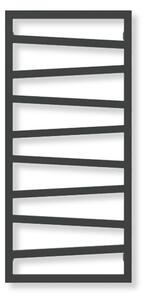 Terma Zigzag 1070x500 vodní/elektrický radiátor Metallic Black SX