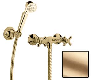 Sprchová baterie Paffoni Ricordi se sprchovým setem 150 mm bronz IR168DBR