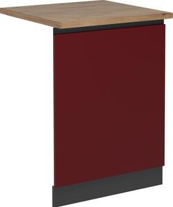 Čelní panel myčky Vicco R-Line Červená 60 cm , PD Dub, Model 55119