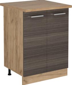 Spodní skříňka kuchyňské linky Vicco R-Line Ušlechtilá šedá 60 cm , PD Dub, Model 53553