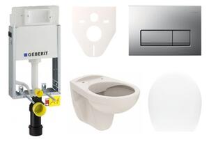 Cenově zvýhodněný závěsný WC set Geberit k zazdění + WC Ceramia S-Line SIKOGE1U8