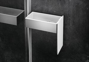 Polička Hüppe Select+ stříbrná matná SL2201087