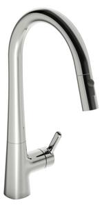 Dřezová baterie Hansa Designo s vytahovací sprškou, 2 proudy chrom 51362283