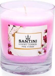 SANTINI Cosmetic Pink Yvésse vonná svíčka 270 g