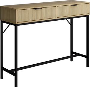 Toaletní stolek Vicco Lennox Dub 100 x 75 cm se 2 zásuvkami, Model 51879