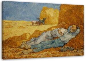 Obraz na plátně REPRODUKCE Siesta V. van Gogh - 90x60 cm