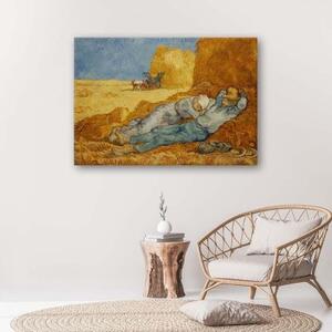 Obraz na plátně REPRODUKCE Siesta V. van Gogh - 60x40 cm