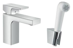 Umyvadlová baterie Hansgrohe Vernis Shape s bidetovou sprškou chrom 71216000
