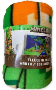 Fleecová deka Minecraft - The main characters - 100 x 140 cm