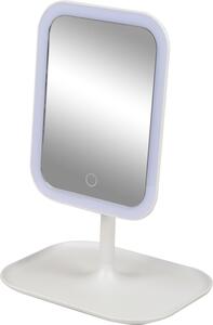 DOCHTMANN Kosmetické zrcátko se stojanem a led osvětlením 21x16,5x30cm