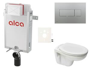 Cenově zvýhodněný závěsný WC set Alca k zazdění + WC Ceramia S-Line Pro SIKOAP6