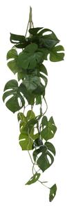 Umělá rostlina MONSTERA, závěsná, 85 cm