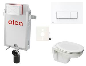 Cenově zvýhodněný závěsný WC set Alca k zazdění + WC Ceramia S-Line Pro SIKOAP7