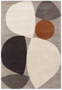 Tribeca Design Kusový koberec Jigsaw Mid Century Gray Rozměry: 120x170 cm