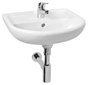 Umývátko Jika Lyra Plus 45x37 cm otvor pro baterii uprostřed H8153820001041