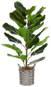 Umělá rostlina FIDDLE LEAF TREE 72 cm Zelená