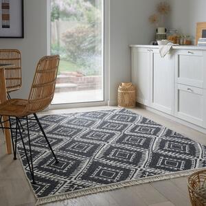 Černobílý koberec 120x170 cm Alix – Flair Rugs