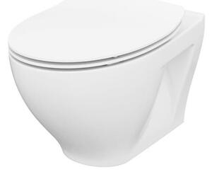 Wc s prkénkem softclose závěsné Cersanit Moduo zadní odpad K701-147-ECO