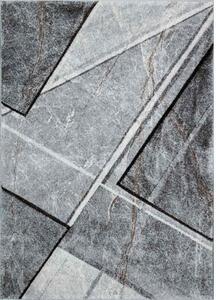 JUTEX Kusový koberec Jasper 40236 895 šedý BARVA: Šedá, ROZMĚR: 80x150 cm