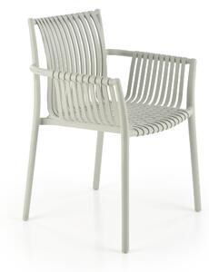 Jídelní židle Hema2040, šedá