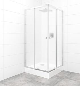 Set sprchového koutu a vaničky, čtverec 90x90 cm Multi Basic SIKOBKMUQ90CRCH