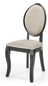 Židle Velo černý / béžový Halmar