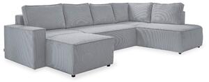 SEDACÍ SOUPRAVA, textil, světle šedá MID.YOU - Sedací soupravy, Online Only