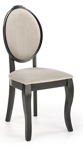 Židle Velo černý / béžový Halmar